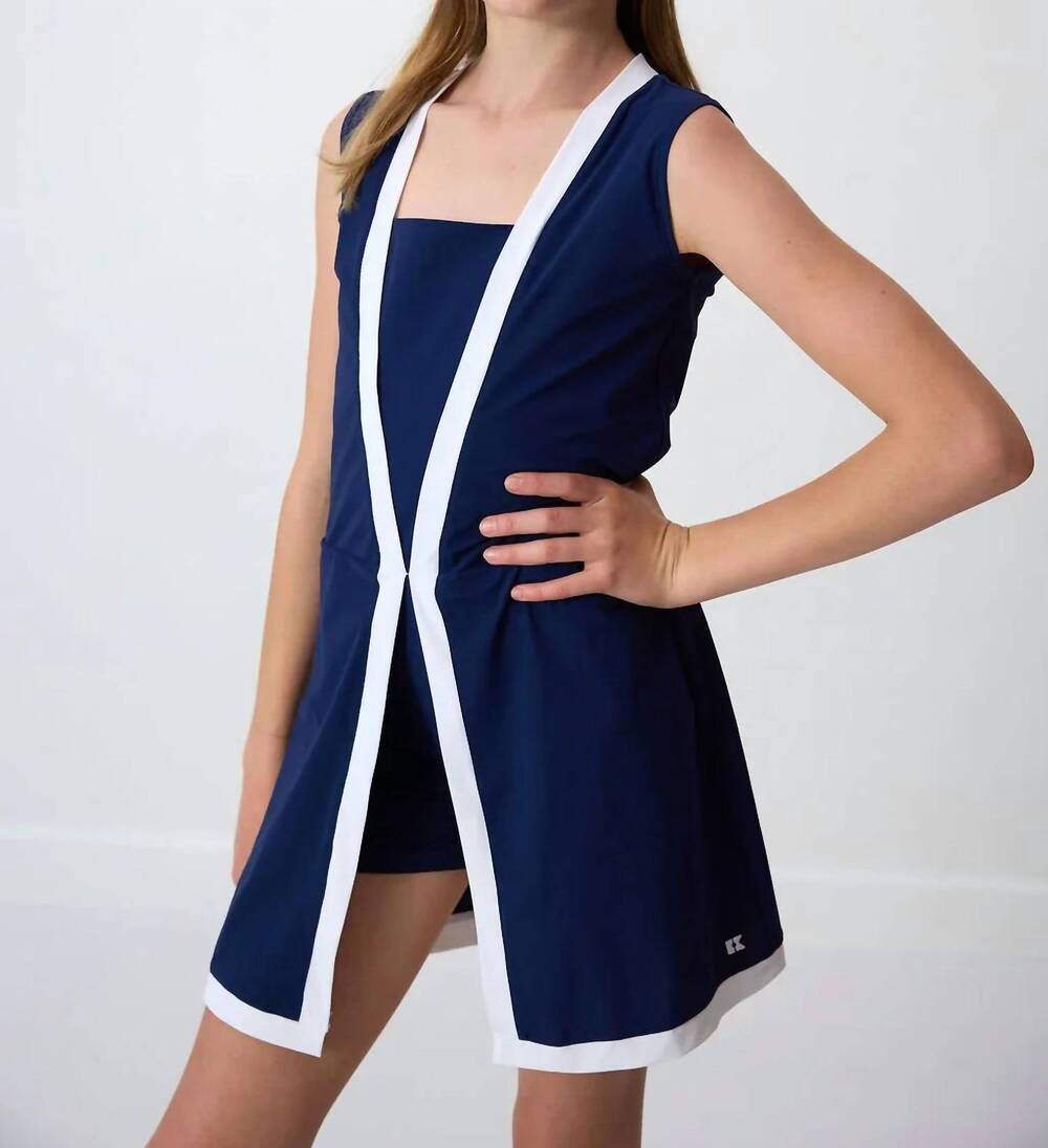 NEW SPLENDID kid's admiral annie mini dress in navy